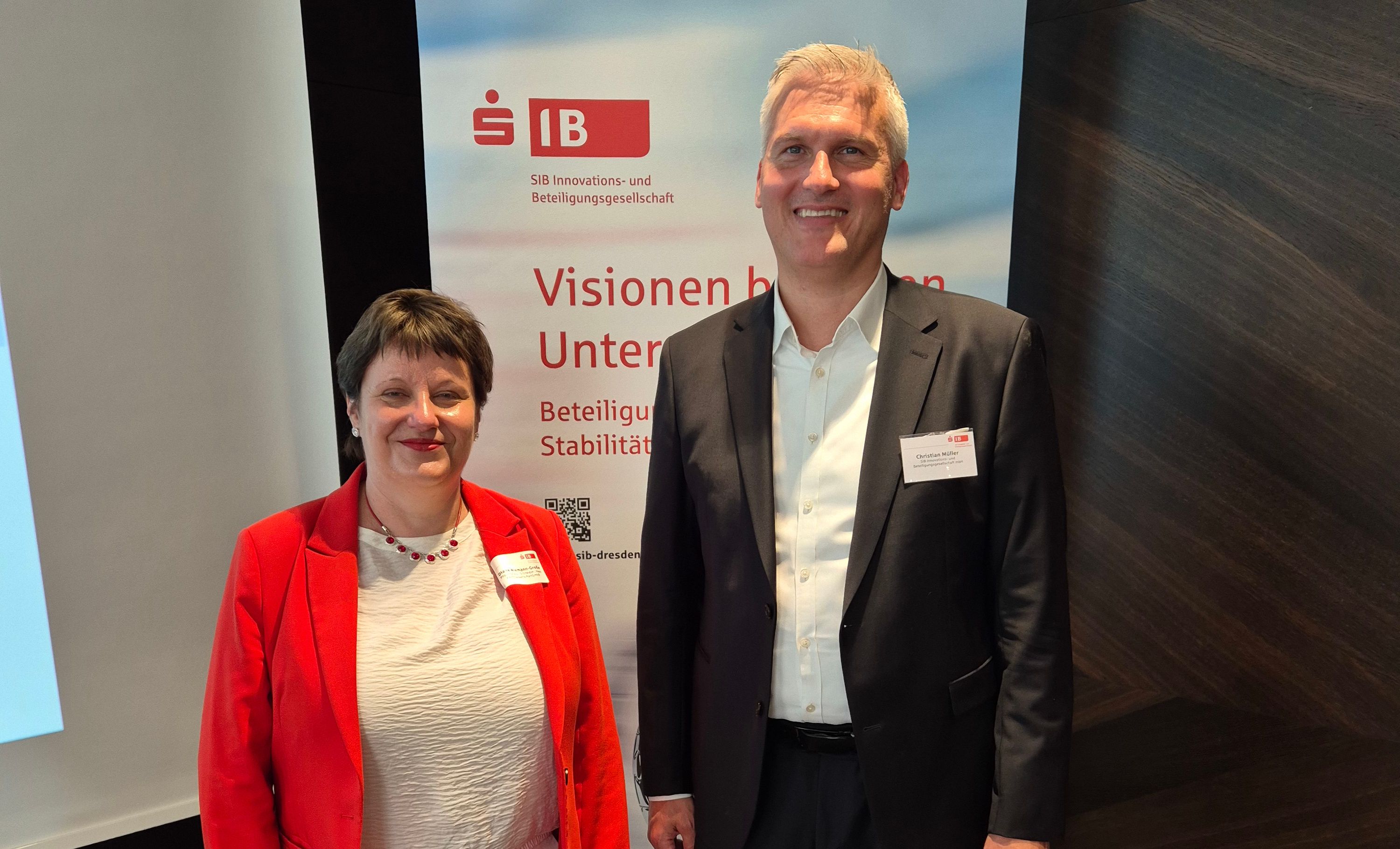 SIB Unternehmerfrühstück_ Referenten: Diana Wiemann-Große_ Christian Müller